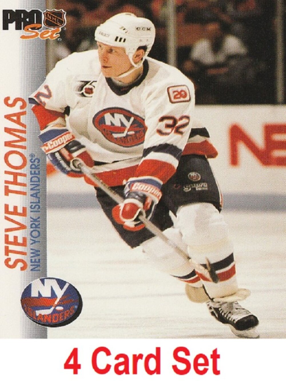 Steve Thomas Hockey Card Collection